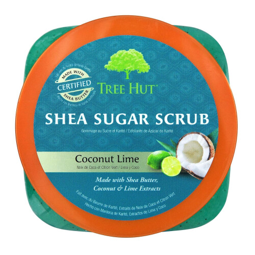 Tree Hut Exfoliating Shea Sugar Body Scrub Coconut Lime 18 oz 2