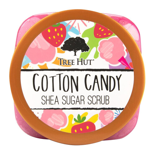 Tree Hut Cotton Candy Shea Sugar Scrub, 18 oz 1