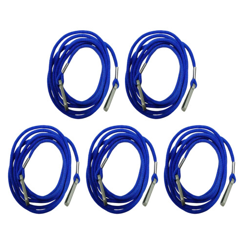 Gants en Polyester haute résistance, 5 pièces, corde-Bleu bébé
