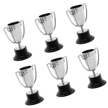 Fun Plastic Reward Trophies Attractive Plastic Prize-Silver