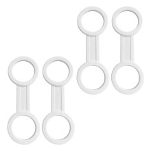 Diving Tube Holder Retainer Clip Snorkel Mask Strap Keeper-4PCS