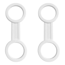Silicone Snorkel Mask Strap Keeper Dives Snorkeling Clip-2PCS