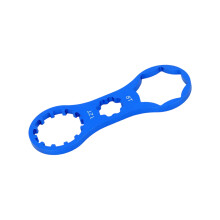 Clé de couronne de fourche de VTT 8T-12T-Type A bleu 8T à 12