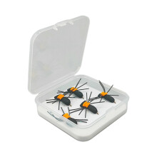 Fly Baits with Enhancing Attraction During Fishing Foam-Orange