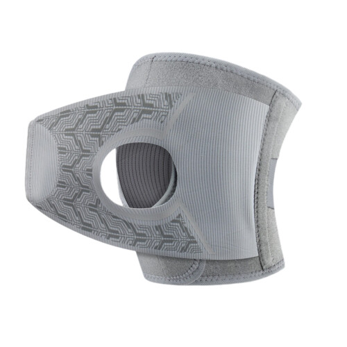 Knee Support Pad with Side Stabilizers-M gray right foot
