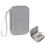 Reed Storage Box with Mesh Pocket Saxophone Clarinet Reed-Gray 1