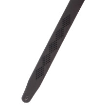 Wide 72mm Guitar Strap Adjustable Length Reduces-Black 15