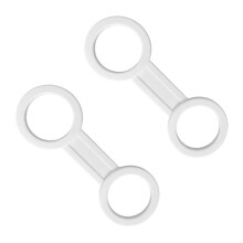 Silicone Snorkel Strap Keeper Dives Universals Clip-2PCS