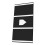 Flexible Backing Picks Pitcher's Mat 90x140cm for-Black 1