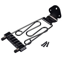 Guitar Trapeze Tailpiece Bridge, Guitar Tailpiece Trapeze-Black