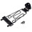 Tailpiece Bridge Metal Guitar Tailpiece Bridge 6 Strings-Black 1