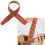 Wide 72mm Guitar Strap Adjustable Length Reduces-Brown 18 3