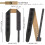 Wide 72mm Guitar Strap Adjustable Length Reduces-Brown 18 4