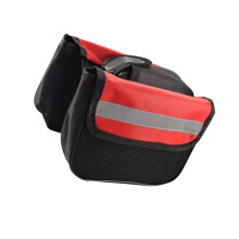 Bicycles Crossbars Organizers Waterproof Bicycles Stem-Red L