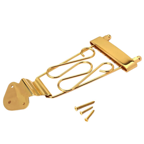 Alloy Electric Guitar Tailpiece for Stable String-Golden