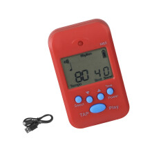 Small Sports Running Metronome Professional Clip on LCD-Red