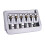 6 String Electric Guitar Adjustable Bridge Zinc Alloy-Silver 1