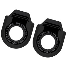 1 paire de manchons de bras de manivelle de vélo, housse de-Noir