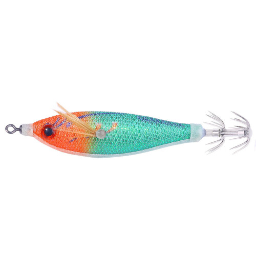 Fluorescent Squid Jig Cuttlefish Hook Glow Jig Saltwater-2
