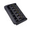 Guitar Bridge with Copper Fixed Saddles and Zinc Block-Black 1