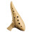 Ceramic 12 Hole Ocarina Balanced Tone Quality Suitable-Coffee 1