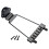 Heavy Type Metal Guitar Bridge Tailpiece Compatible with-Black 1