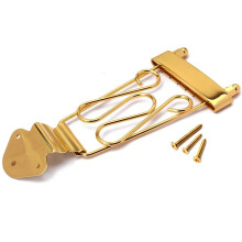 Cordier pont métal guitare cordier pont 6 cordes guitare-Doré