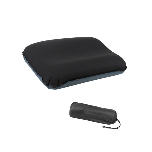 Ergonomic Auto Inflate Pillows Waterproofed Durability-Black