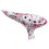 12 Hole Ceramic Ocarina Musical Device Smooth Surfaces-Red 1