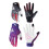 Gants de course légers, dextérité améliorée pour le-Violet L 3