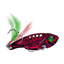 Metal Spinner Fishing Baits Wobbles Trolling Swimbait-Color I
