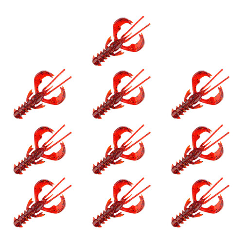 10 Teile/paket Simulation Garnelen Garnelen-Farbe: H 6,5 cm
