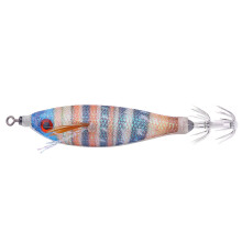 5,8G 8cm Angelköder Glow Jig Haken Garnelen Köder Köder-7