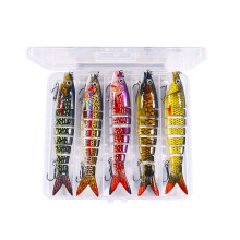 Artificial Swimbait Crankbait Lures 3D Slow Sinking-Set C