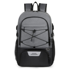 Light Weight Sports Backpack Large Capacity-Dragon Dance Gray 1
