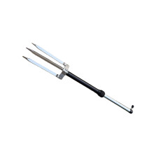 Aluminiumlegering Grondinzet Hengelhouder 3 Spikes-Zwart