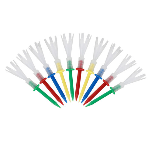 Quickly Install Two Sections Golf Tees Reusables Silicone-83MM