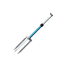 High Strength Aluminum Alloy Fishing Rod Holder Ground-Blue