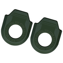 1Pair Bicycles Crank Protections Sleeve Pedal Crankset-Green