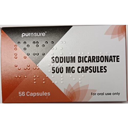 Purosure Sodium Bicarbonate 500mg 56 Capsules 1