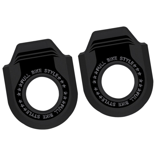1Pair Bicycles Crank Protections Sleeve Bicycles Crank-Black