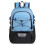 Light Weight Sports Backpack Large Capacity-Nylon blue 1