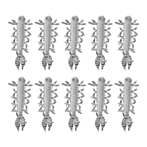 Leurres souples de crevettes, appâts artificiels à queue-3
