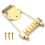 Guitar Tailpiece Bridge 6-String Guitar Trapeze-Golden 1