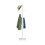 Wooden Coat Rack with 8 Hooks, Freestanding 1