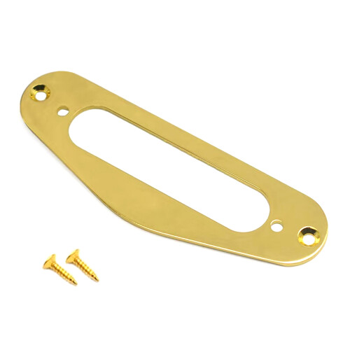 Single Coil Metal Humbucker Pickup Ring Protective-Gold