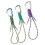 Light weight Accessory Pairing Aluminum Hook Clip with Abrasion 1