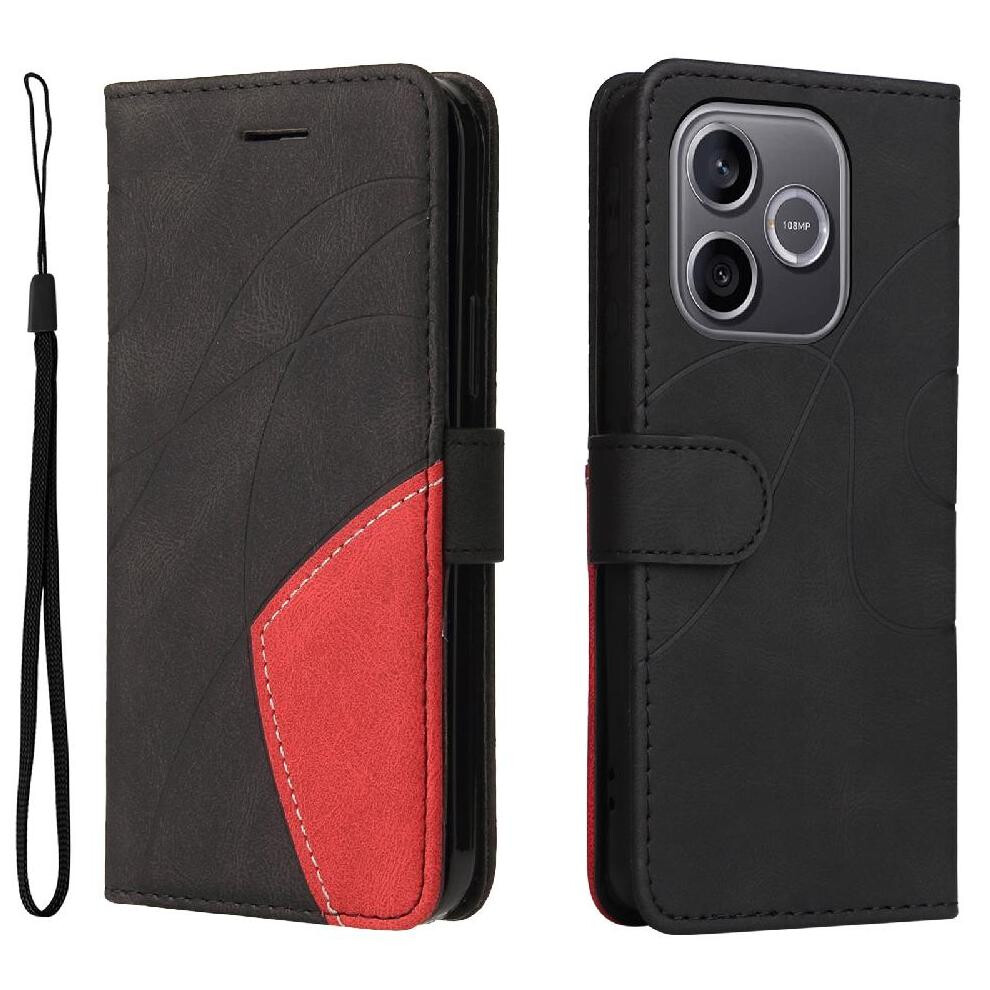 () Flip Case For Honor 600 Lite Kickstand Protective Flip Folio Book Leather Wallet With Card Slot Stand Stitching Color 764563803774
