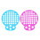 Finger Exerciser Hand Grip Trainer Hand Grippers-blue pink 1