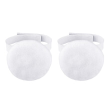 Anti Friction Oval Shape Ankle Support Shock Absorption-White C